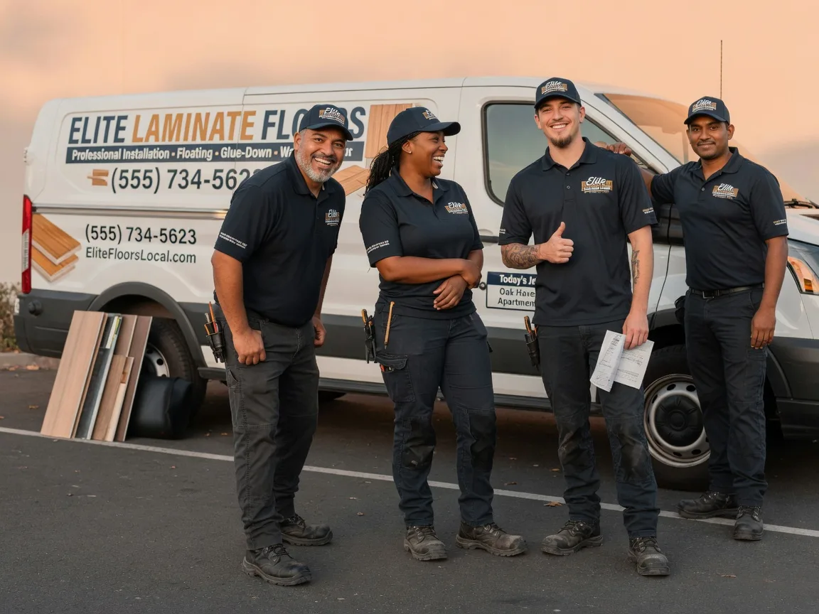 Laminate flooring installation company in Perronville, MI